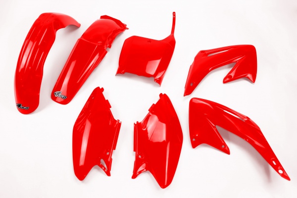 Plastic Kit red for Honda CR 125 R 2T (2002-03) - CR 250 R 2T (2002-03)